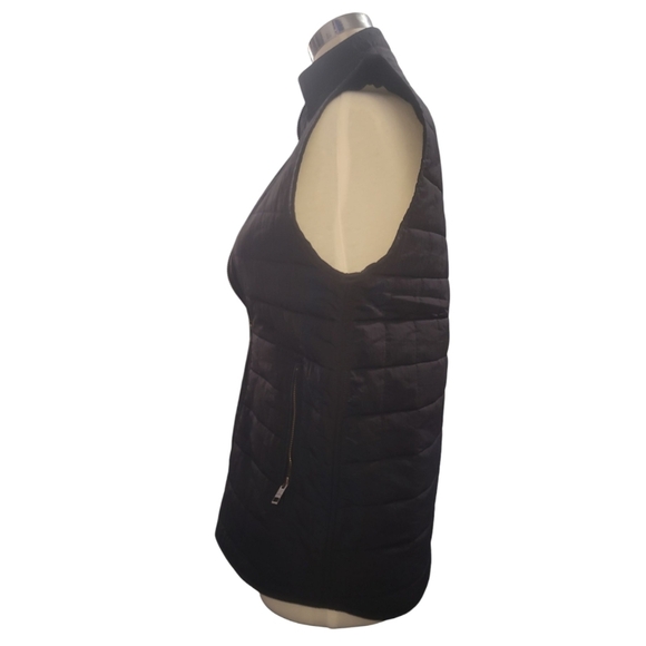 Club Monaco black quilted puffer vest extra small xs - Picture 3 of 11